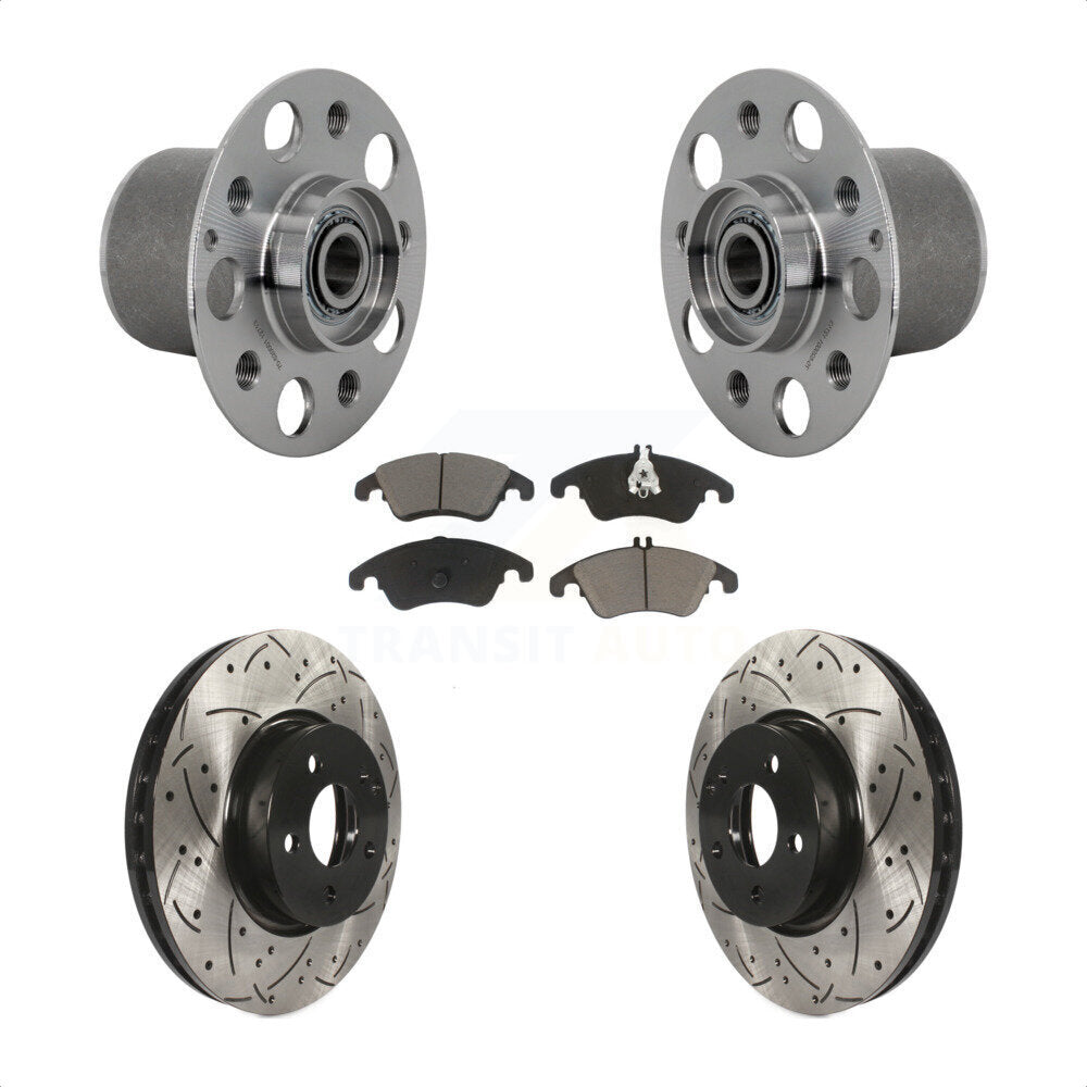 Transit Auto KBB-131324 Wheel Bearing and Hub Assembly for 2010-2016 Mercedes-Benz E400, Mercedes-Benz E250, Mercedes-Benz E350 - Front product image
