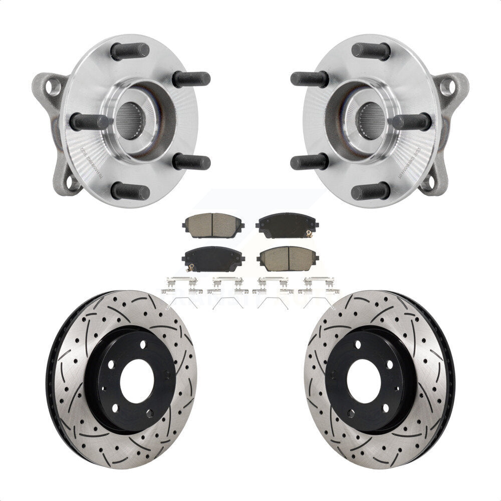 Transit Auto KBB-131325 Wheel Bearing and Hub Assembly for 2021-2022 Mazda 3 - Front product image
