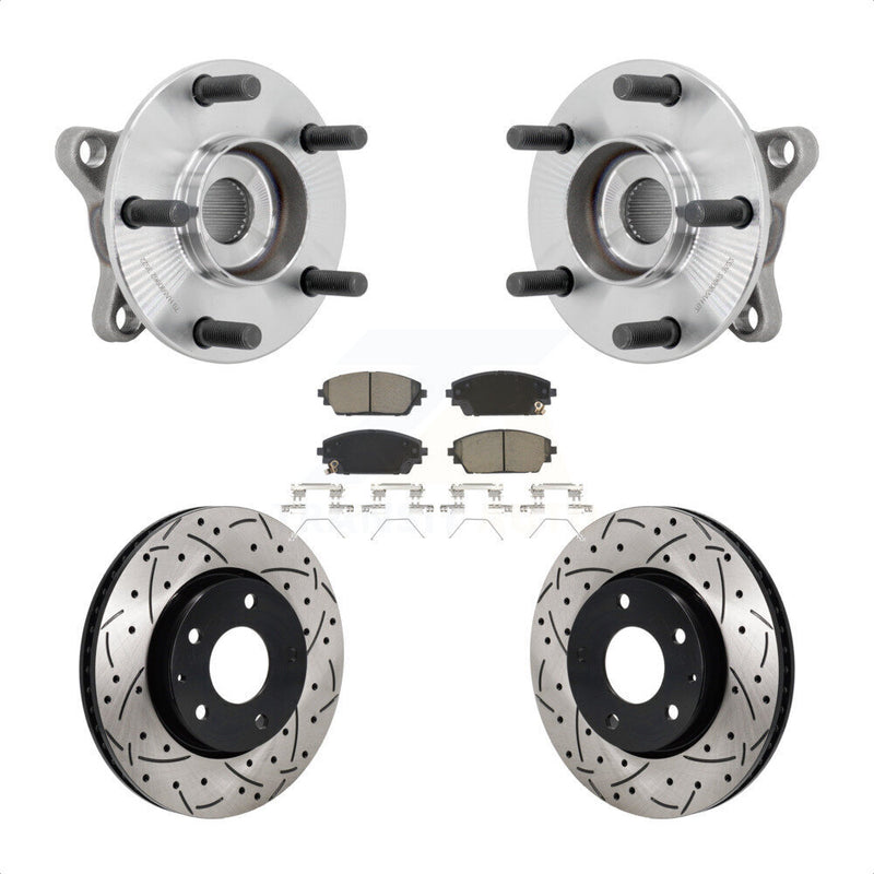 Transit Auto KBB-131325 Wheel Bearing and Hub Assembly for 2021-2022 Mazda 3 - Front product image