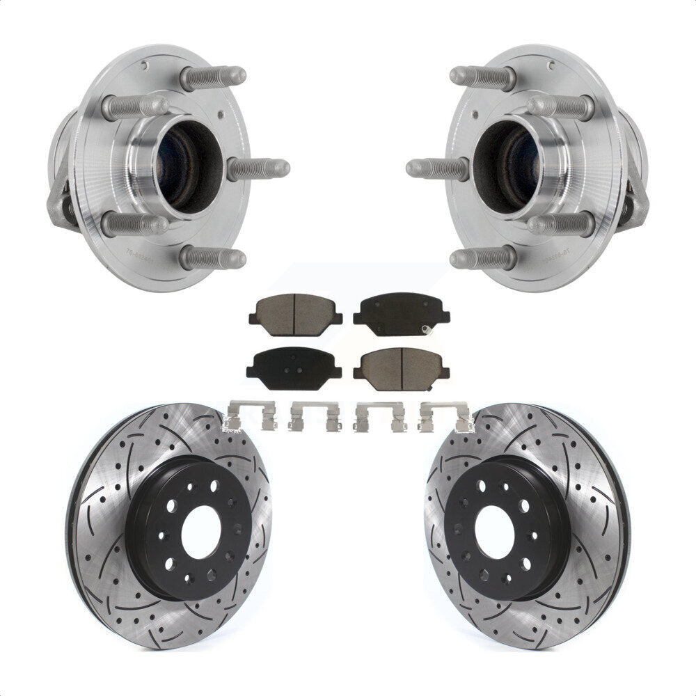 Transit Auto KBB-131328 Wheel Bearing and Hub Assembly for 2016-2020 Chevrolet Camaro - Front product image