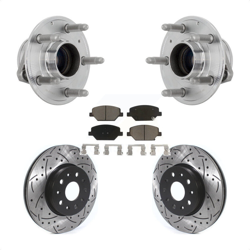 Transit Auto KBB-131328 Wheel Bearing and Hub Assembly for 2016-2020 Chevrolet Camaro - Front product image