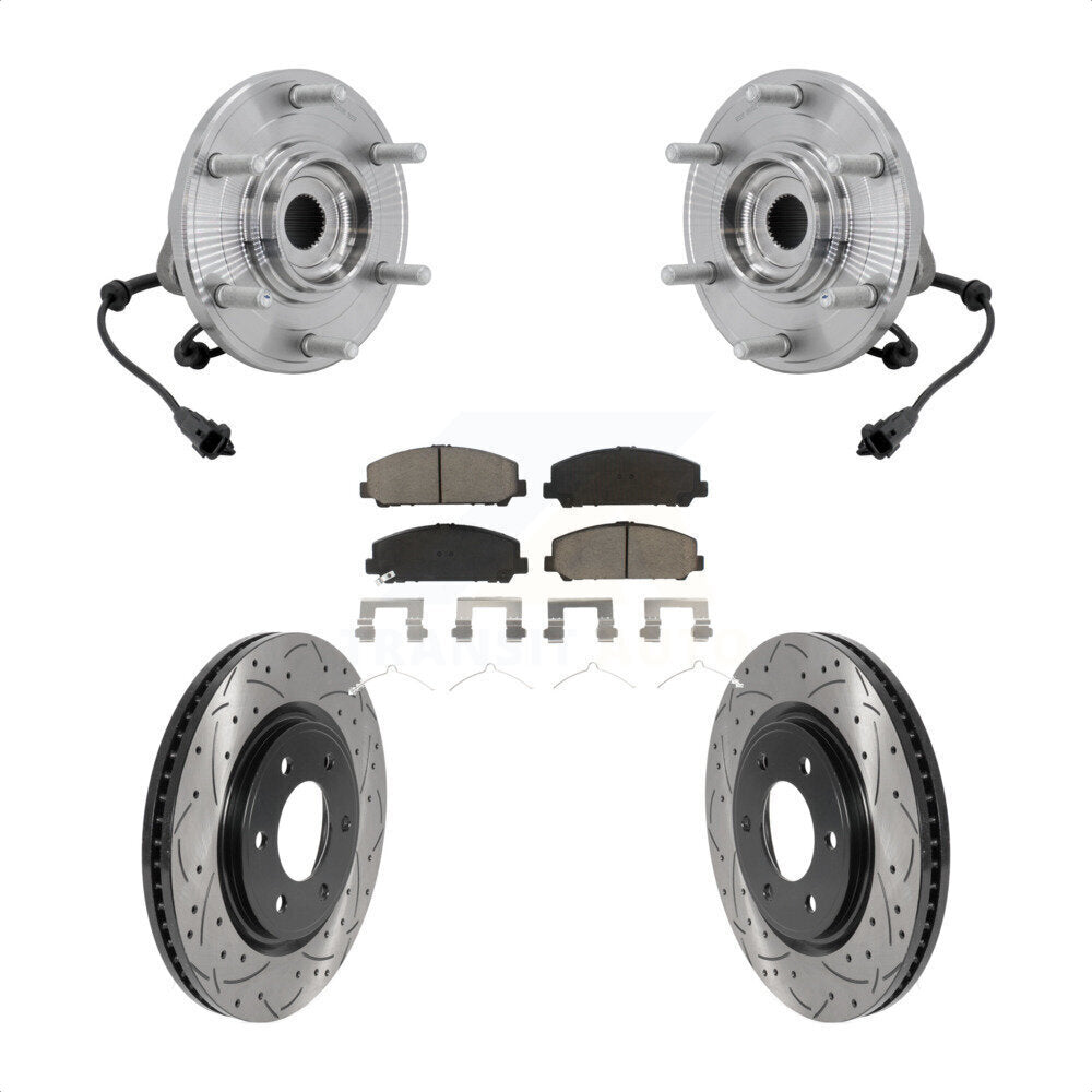 Transit Auto KBB-131331 Wheel Bearing and Hub Assembly for 2017-2023 Nissan TITAN - Front product image