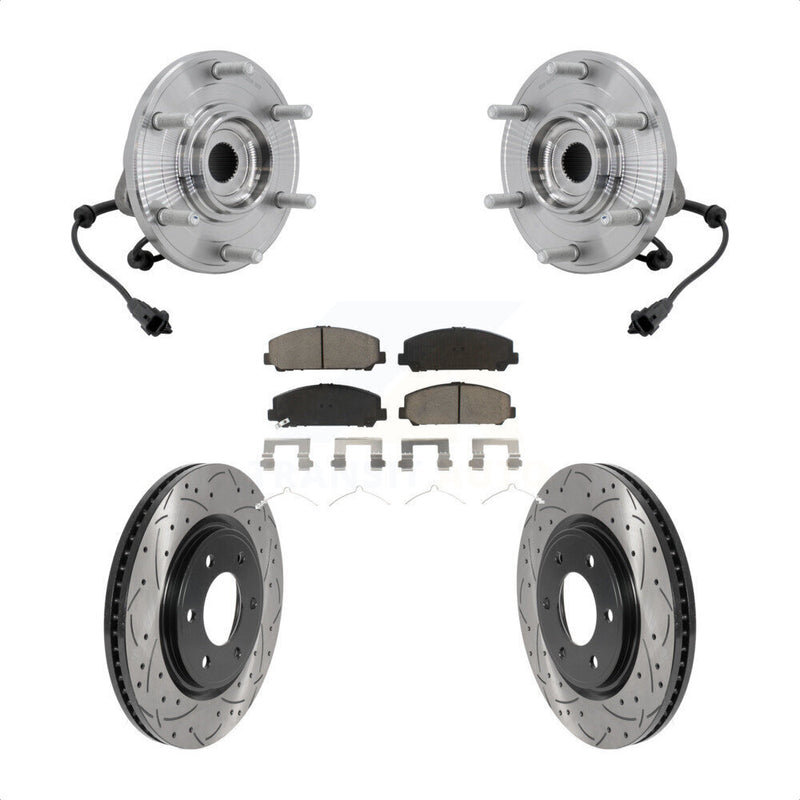 Transit Auto KBB-131331 Wheel Bearing and Hub Assembly for 2017-2023 Nissan TITAN - Front product image