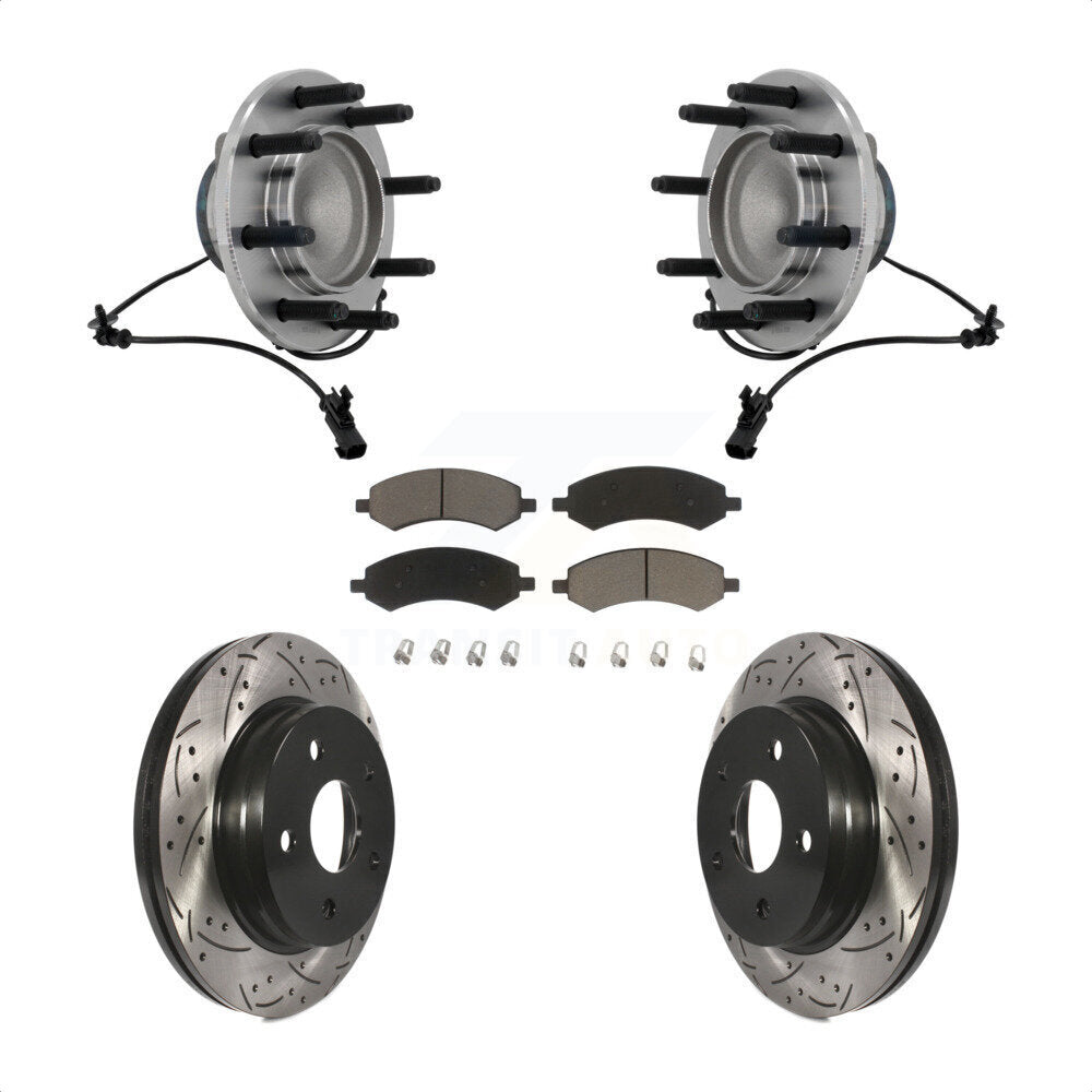 Transit Auto KBB-131335 Wheel Bearing and Hub Assembly for 2007-2008 Dodge Ram 1500 - Front product image