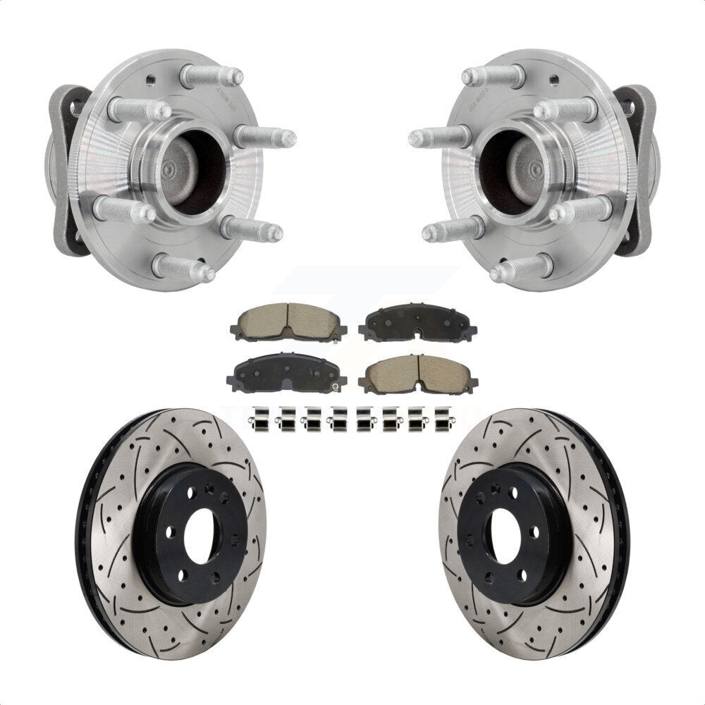 Transit Auto KBB-131337 Wheel Bearing and Hub Assembly for 2021-2022 Chevrolet Colorado, GMC Canyon - Front product image
