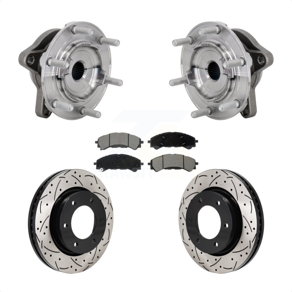 Transit Auto KBB-131338 Wheel Bearing and Hub Assembly for 2019-2023 Ford Ranger - Front product image