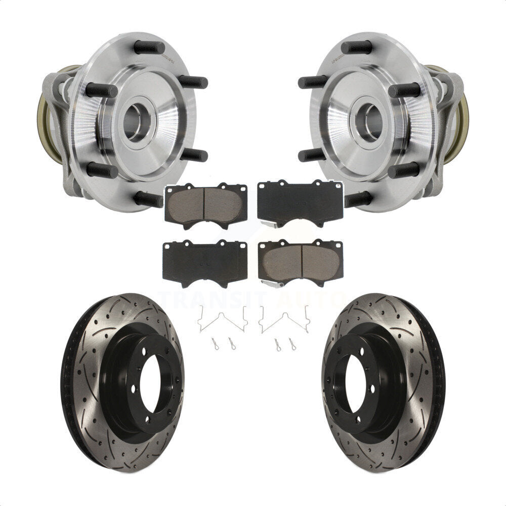 Transit Auto KBB-131340 Wheel Bearing and Hub Assembly for 2010-2021 Toyota 4Runner - Front product image