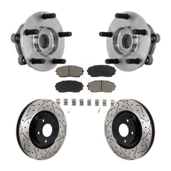Transit Auto KBB-131341 Wheel Bearing and Hub Assembly for 2016-2023 Mazda CX-9 - Front product image