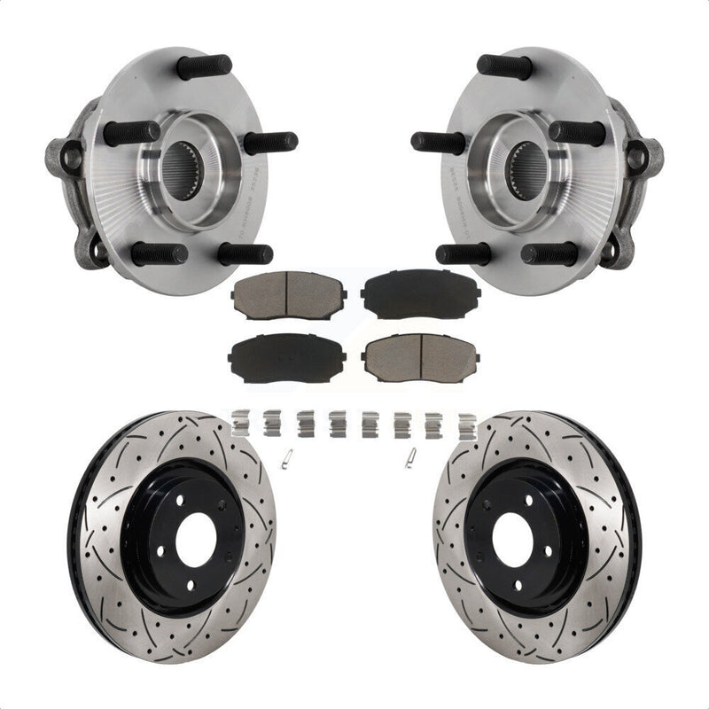 Transit Auto KBB-131341 Wheel Bearing and Hub Assembly for 2016-2023 Mazda CX-9 - Front product image