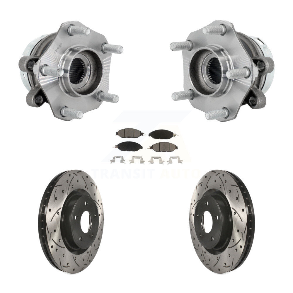 Transit Auto KBB-131344 Wheel Bearing and Hub Assembly for 2019-2024 Nissan Murano - Front product image