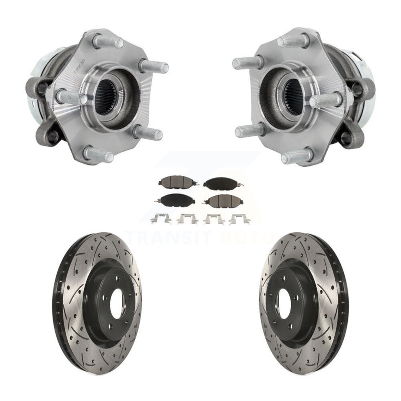 Transit Auto KBB-131344 Wheel Bearing and Hub Assembly for 2019-2024 Nissan Murano - Front product image