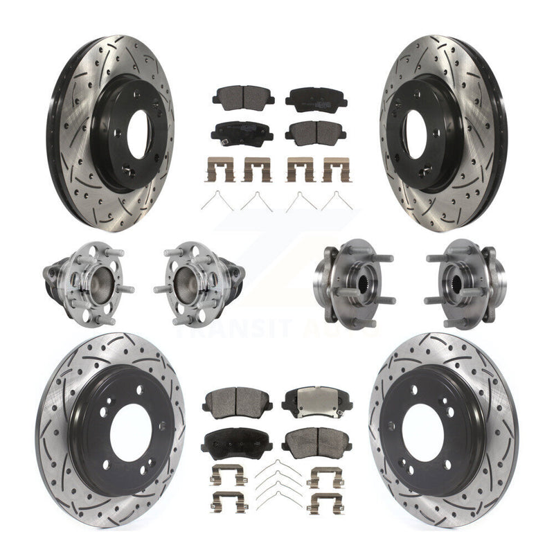 Transit Auto KBB-131346 Wheel Bearing and Hub Assembly for 2019-2021 Hyundai Veloster - Front and Rear product image