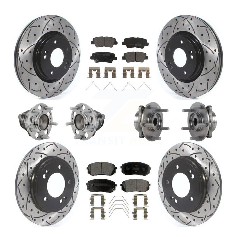 Transit Auto KBB-131347 Wheel Bearing and Hub Assembly for 2019-2023 Kia Forte, Hyundai Veloster - Front and Rear product image