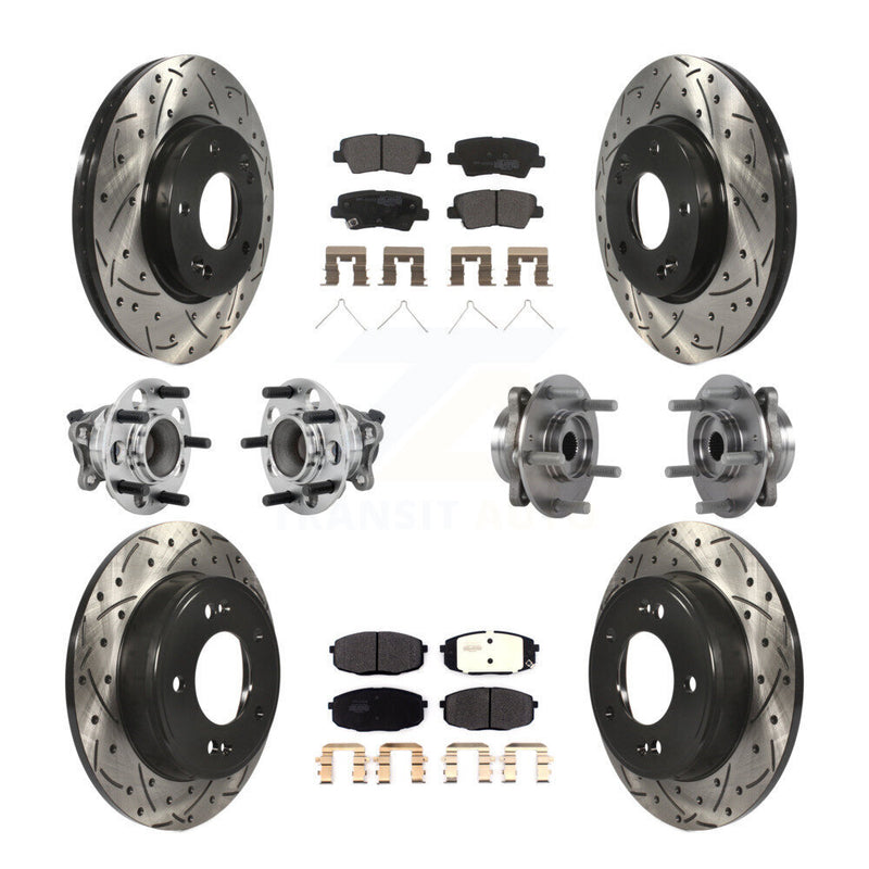 Transit Auto KBB-131349 Wheel Bearing and Hub Assembly for 2018-2023 Kia Forte, Hyundai Elantra GT - Front and Rear product image