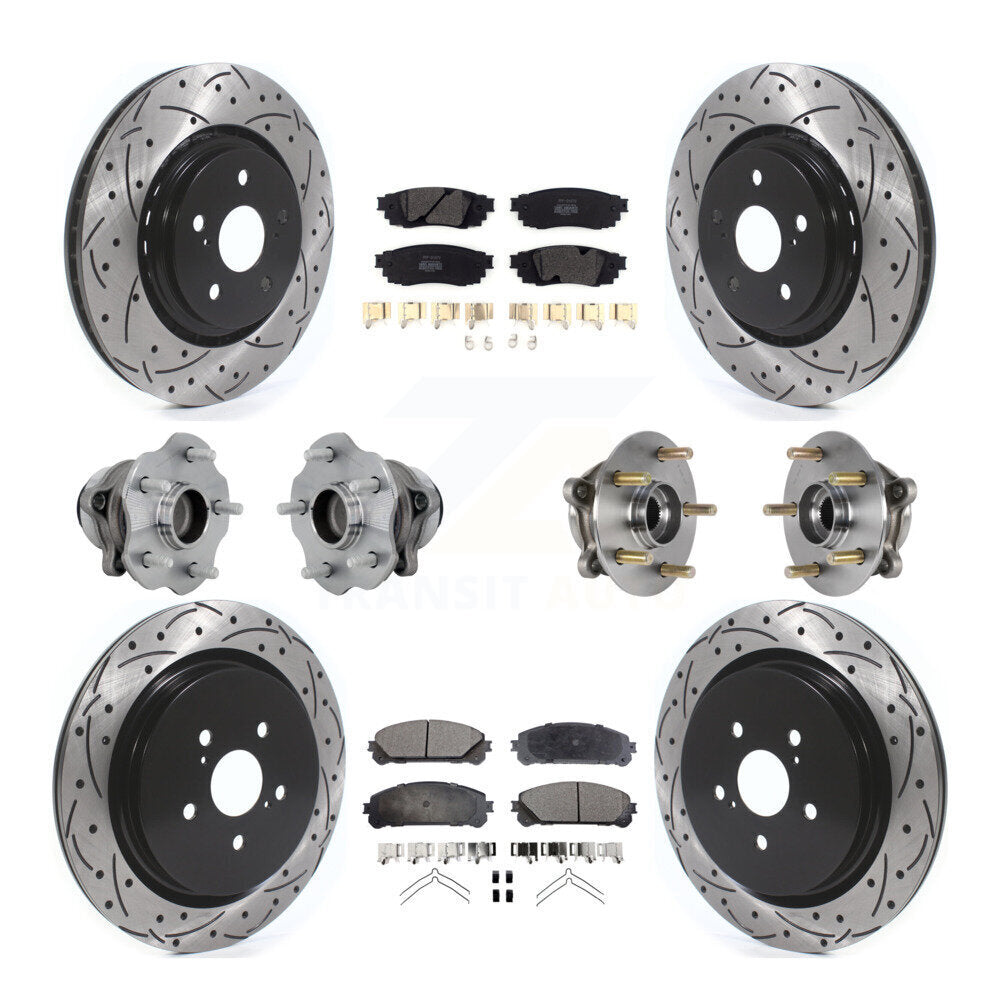 Transit Auto KBB-131350 Wheel Bearing and Hub Assembly for 2016-2019 Lexus RX350, Lexus RX350L, Lexus RX450h - Front and Rear product image