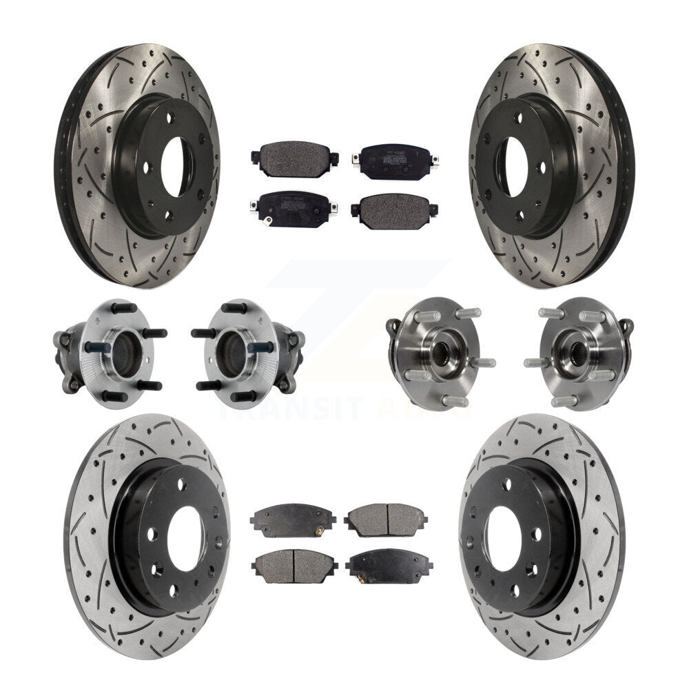 Transit Auto KBB-131351 Wheel Bearing and Hub Assembly for 2019-2021 Mazda CX-3 - Front and Rear product image