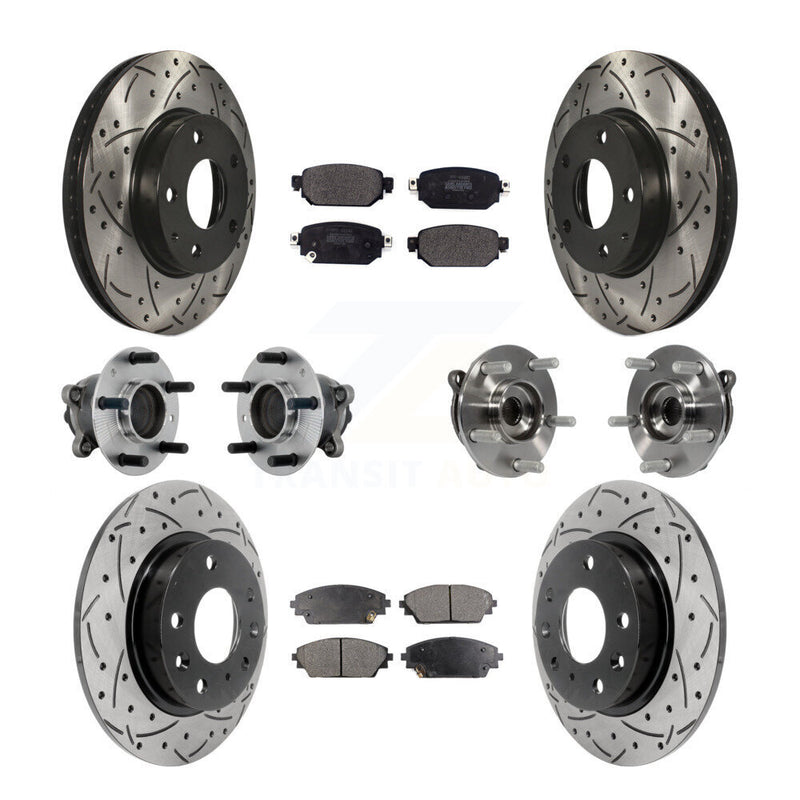 Transit Auto KBB-131351 Wheel Bearing and Hub Assembly for 2019-2021 Mazda CX-3 - Front and Rear product image