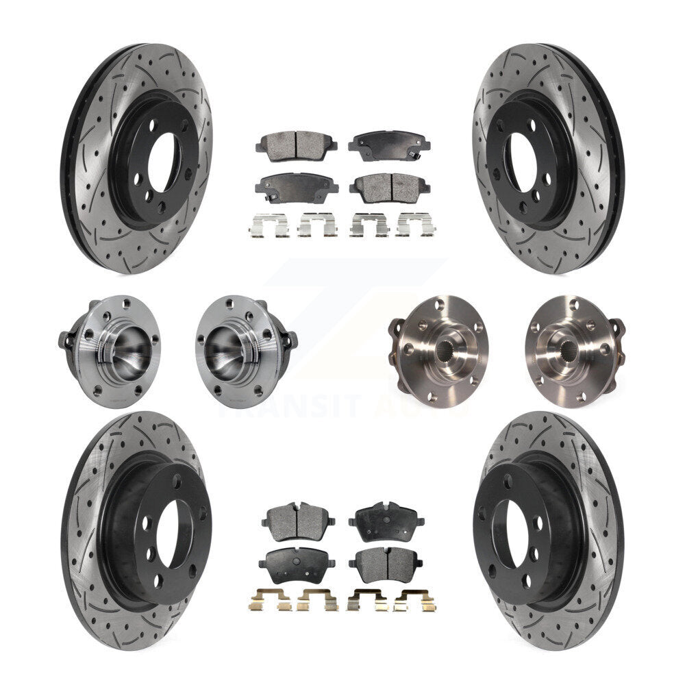 Transit Auto KBB-131353 Wheel Bearing and Hub Assembly for 2013-2015 Mini Cooper Paceman - Front and Rear product image