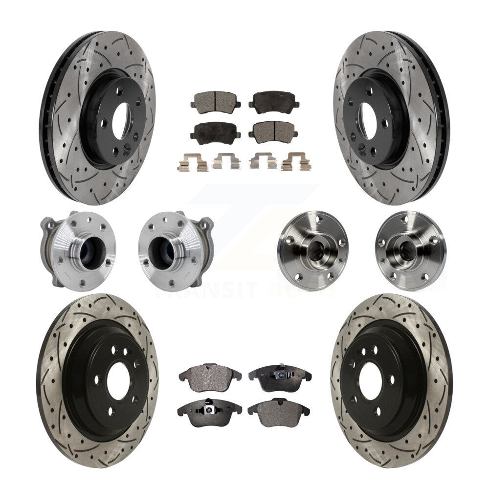 Transit Auto KBB-131361 Wheel Bearing and Hub Assembly for 2013-2014 Volvo S60 - Front and Rear product image
