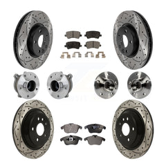 Transit Auto KBB-131361 Wheel Bearing and Hub Assembly for 2013-2014 Volvo S60 - Front and Rear product image