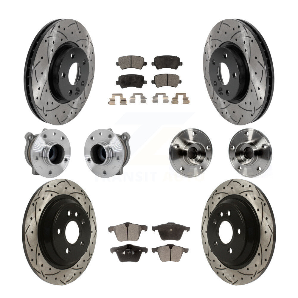 Transit Auto KBB-131362 Wheel Bearing and Hub Assembly for 2008 Volvo V70 - Front and Rear product image