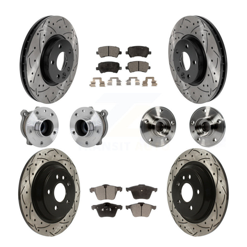 Transit Auto KBB-131362 Wheel Bearing and Hub Assembly for 2008 Volvo V70 - Front and Rear product image