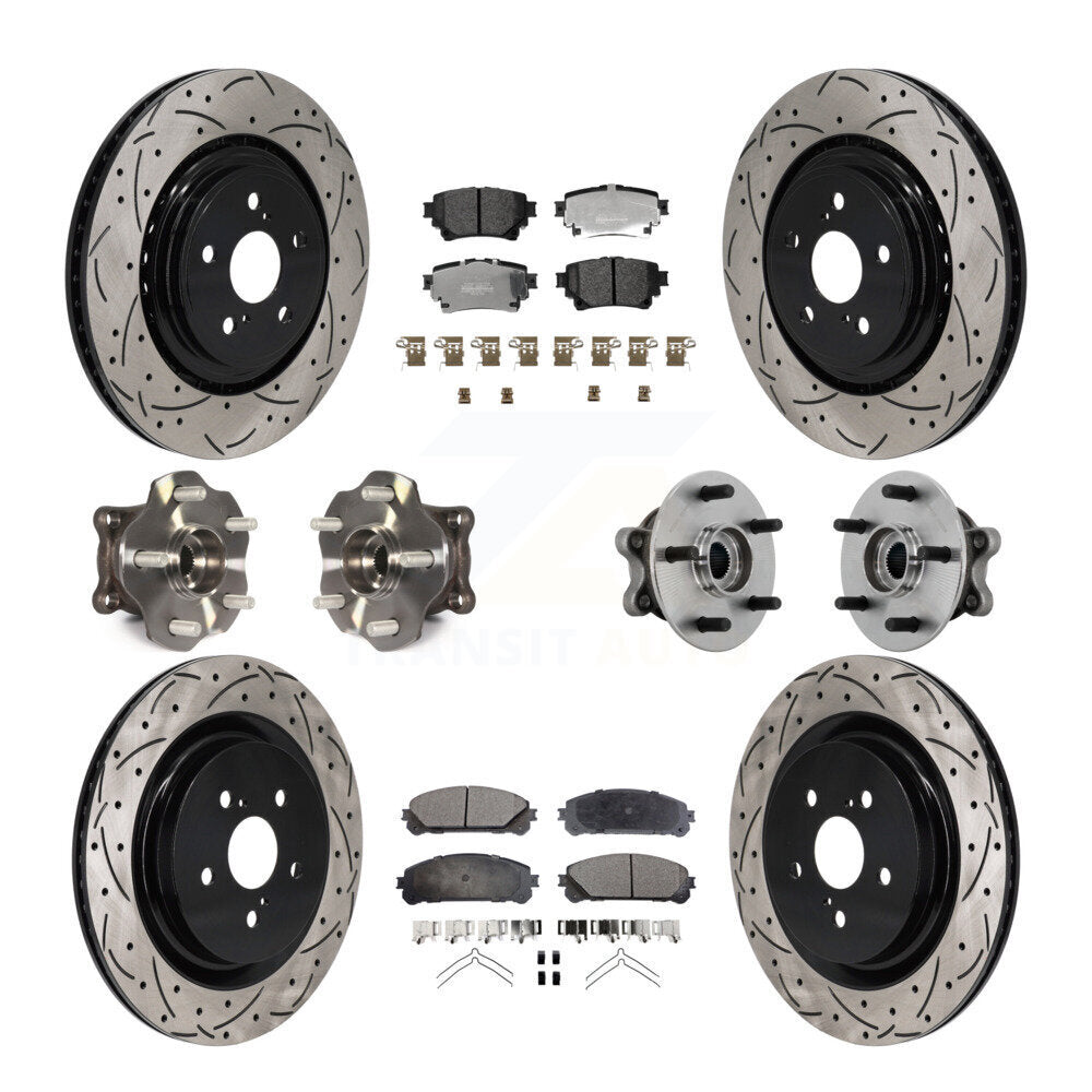 Transit Auto KBB-131367 Wheel Bearing and Hub Assembly for 2020-2022 Toyota Highlander - Front and Rear product image