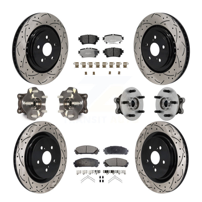 Transit Auto KBB-131367 Wheel Bearing and Hub Assembly for 2020-2022 Toyota Highlander - Front and Rear product image