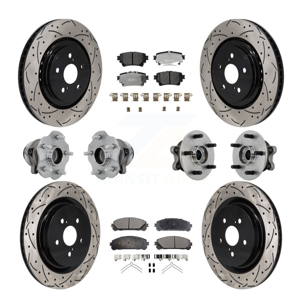 Transit Auto KBB-131368 Wheel Bearing and Hub Assembly for 2020-2022 Toyota Highlander - Front and Rear product image