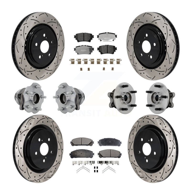 Transit Auto KBB-131368 Wheel Bearing and Hub Assembly for 2020-2022 Toyota Highlander - Front and Rear product image