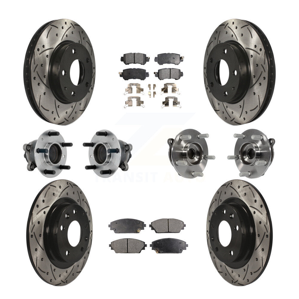 Transit Auto KBB-131369 Wheel Bearing and Hub Assembly for 2016-2018 Mazda CX-3 - Front and Rear product image