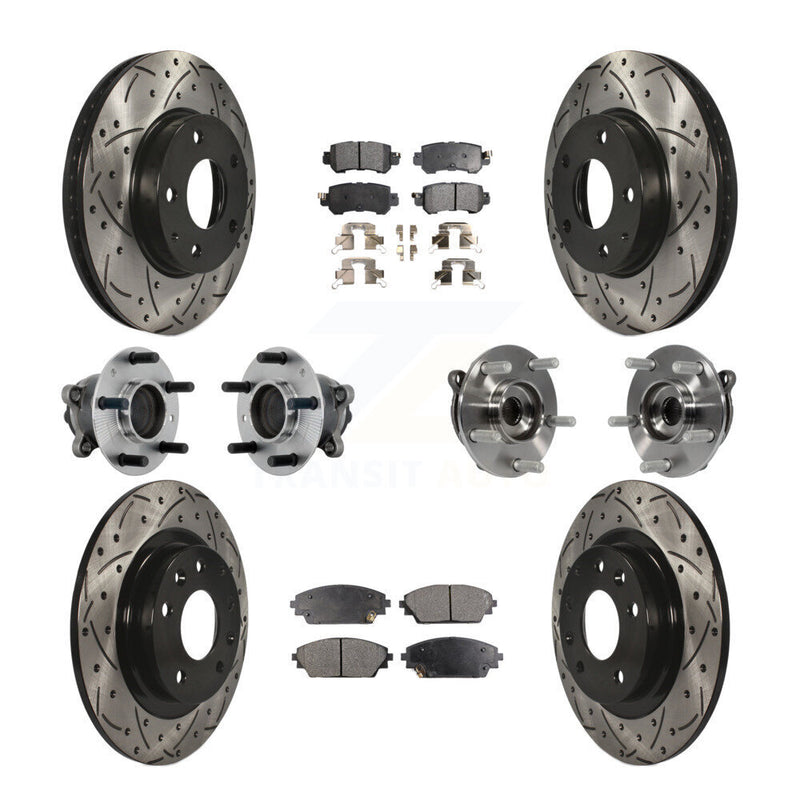 Transit Auto KBB-131369 Wheel Bearing and Hub Assembly for 2016-2018 Mazda CX-3 - Front and Rear product image
