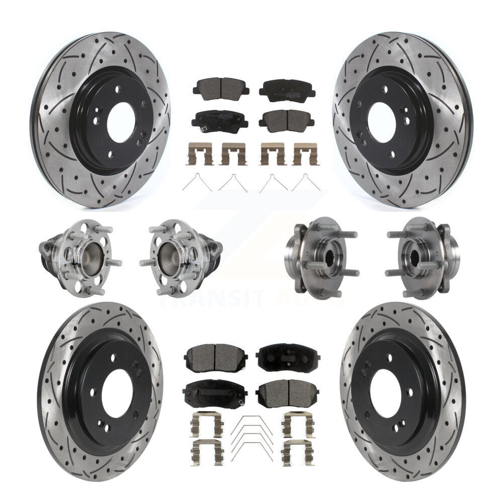 Transit Auto KBB-131372 Wheel Bearing and Hub Assembly for 2018-2020 Hyundai Elantra GT - Front and Rear product image