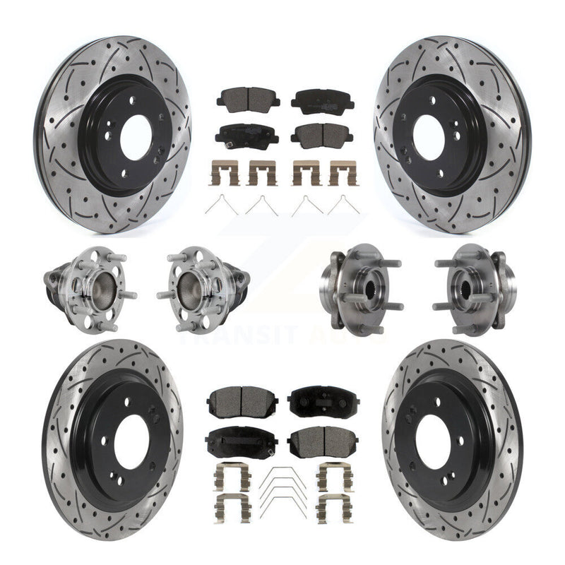 Transit Auto KBB-131372 Wheel Bearing and Hub Assembly for 2018-2020 Hyundai Elantra GT - Front and Rear product image