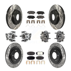 Transit Auto KBB-131373 Wheel Bearing and Hub Assembly for 2018-2019 Hyundai Elantra GT - Front and Rear product image