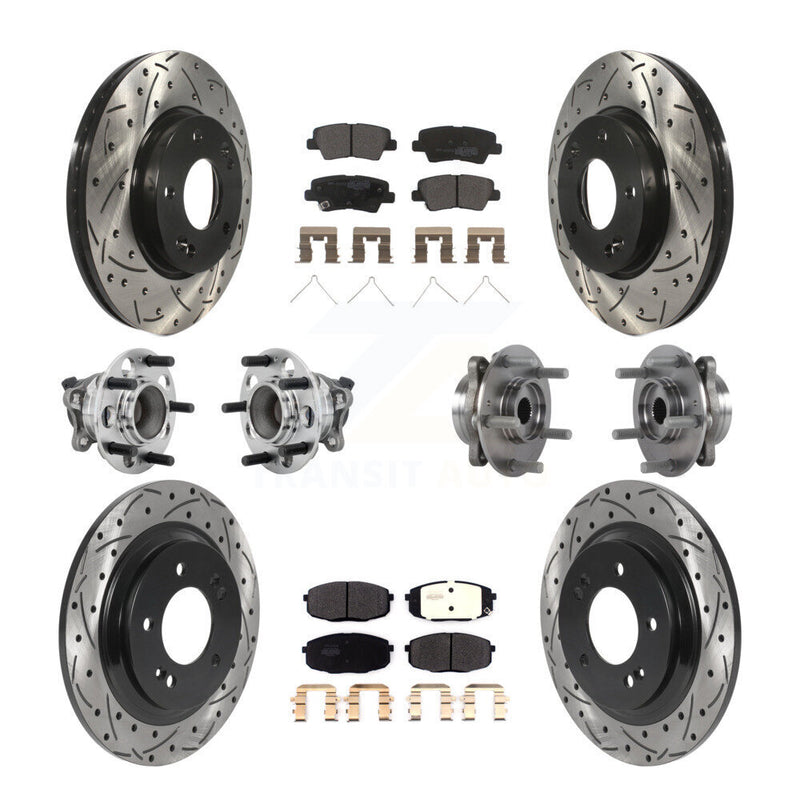 Transit Auto KBB-131373 Wheel Bearing and Hub Assembly for 2018-2019 Hyundai Elantra GT - Front and Rear product image