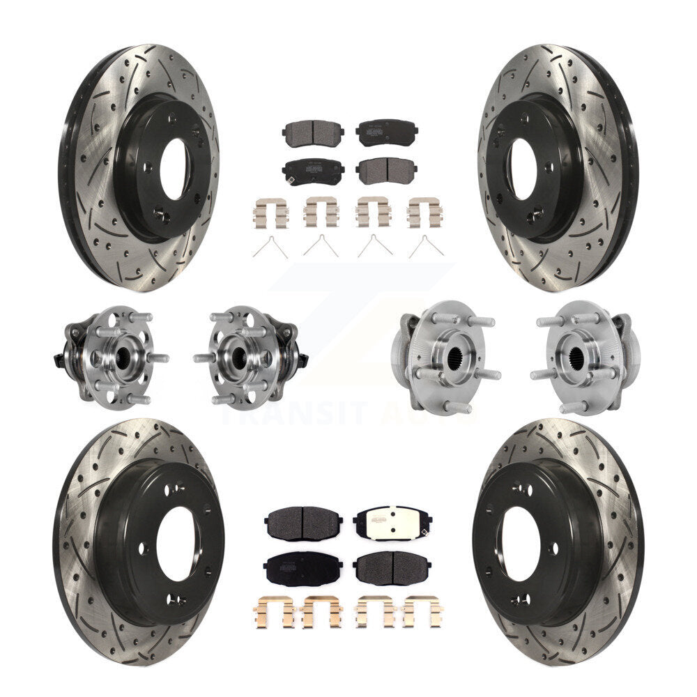 Transit Auto KBB-131374 Wheel Bearing and Hub Assembly for 2018-2022 Hyundai Kona - Front and Rear product image