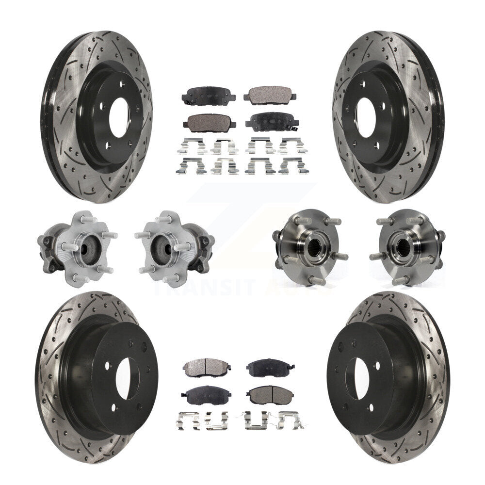 Transit Auto KBB-131379 Wheel Bearing and Hub Assembly for 2011-2017 Nissan Juke - Front and Rear product image