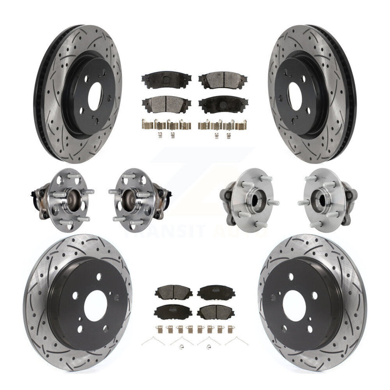 Transit Auto KBB-131380 Wheel Bearing and Hub Assembly for 2020 Toyota C-HR - Front and Rear product image