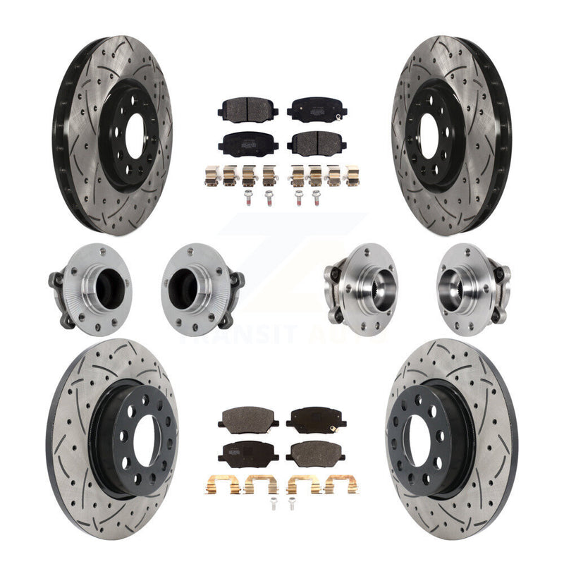 Transit Auto KBB-131381 Wheel Bearing and Hub Assembly for 2015-2021 Fiat 500X, Jeep Renegade - Front and Rear product image
