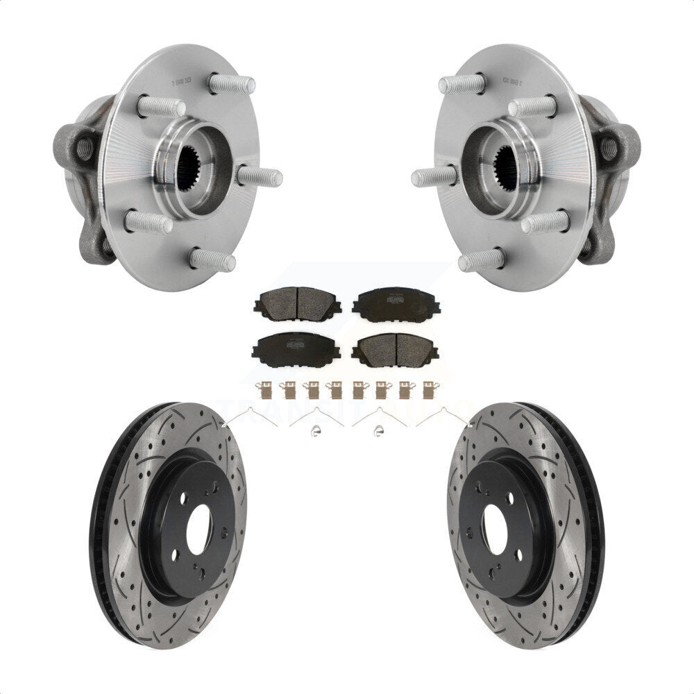 Transit Auto KBB-131385 Wheel Bearing and Hub Assembly for 2019-2024 Toyota C-HR, Lexus UX200, Lexus UX250h - Front product image