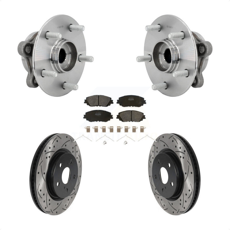 Transit Auto KBB-131385 Wheel Bearing and Hub Assembly for 2019-2024 Toyota C-HR, Lexus UX200, Lexus UX250h - Front product image