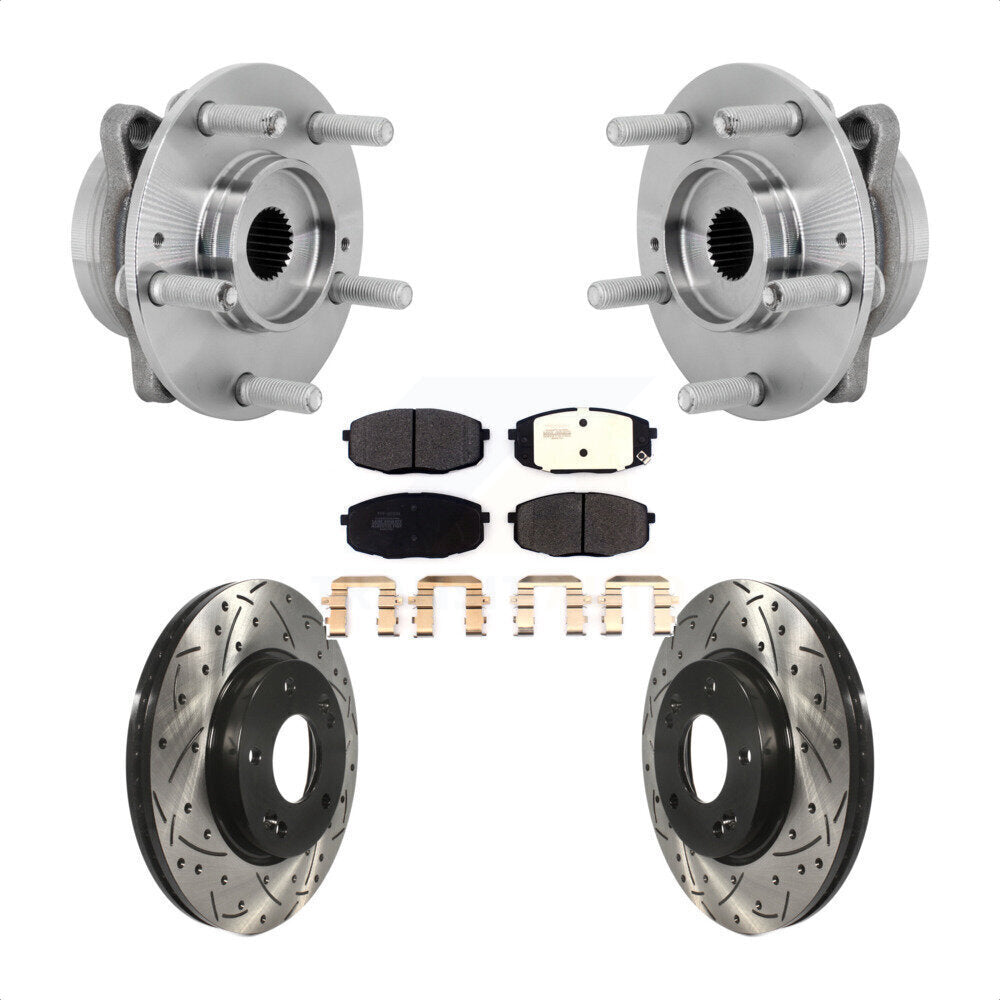 Transit Auto KBB-131386 Wheel Bearing and Hub Assembly for 2018-2022 Hyundai Kona, Kia Seltos - Front product image