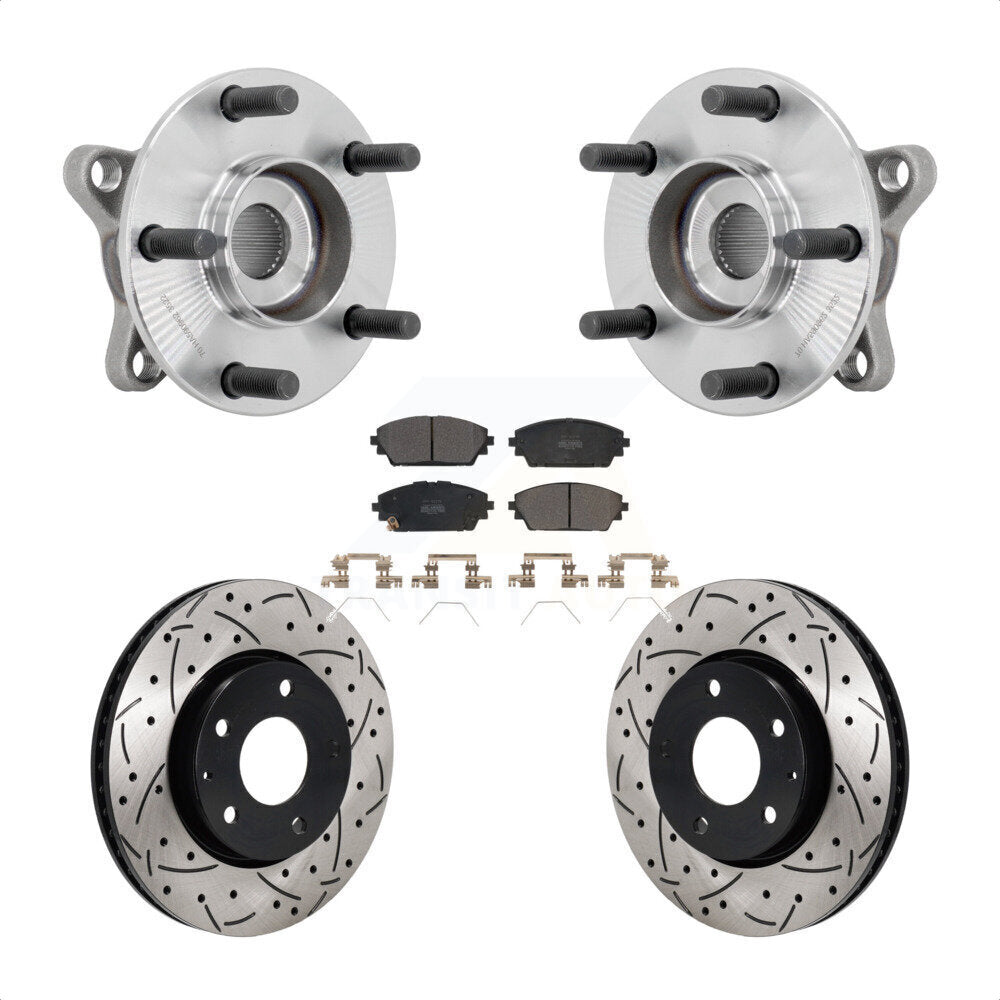 Transit Auto KBB-131389 Wheel Bearing and Hub Assembly for 2021-2022 Mazda 3 - Front product image