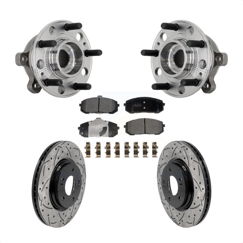 Transit Auto KBB-131390 Wheel Bearing and Hub Assembly for 2020-2024 Hyundai Sonata, Kia K5 - Front product image