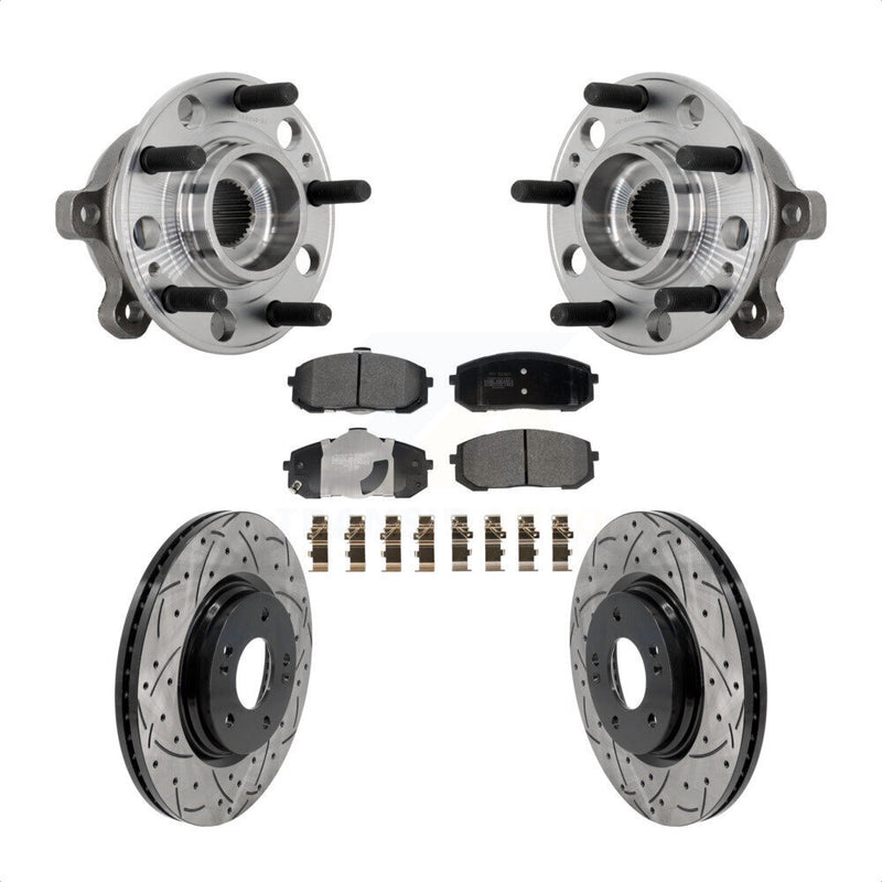 Transit Auto KBB-131390 Wheel Bearing and Hub Assembly for 2020-2024 Hyundai Sonata, Kia K5 - Front product image
