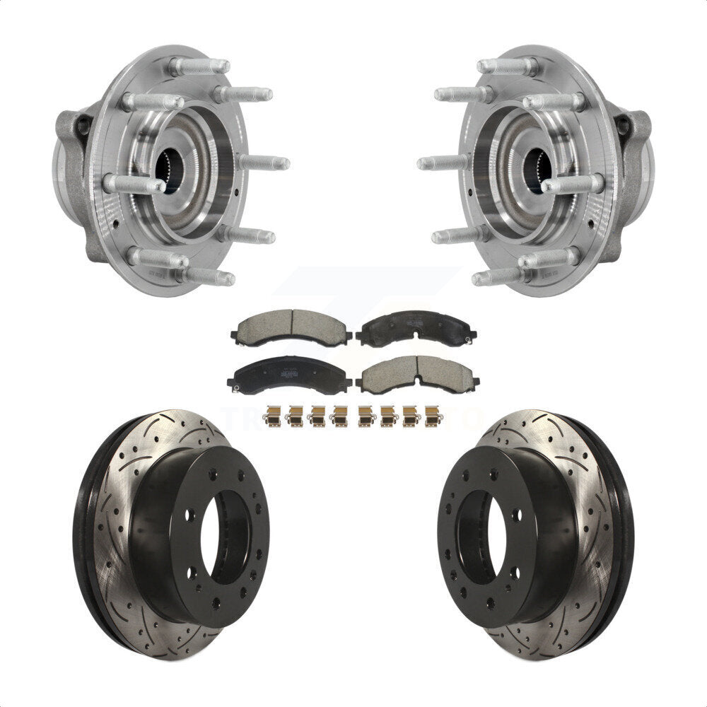 Transit Auto KBB-131393 Wheel Bearing and Hub Assembly for 2020-2023 Chevrolet Silverado 2500 HD, Chevrolet Silverado 3500 HD, GMC Sierra 2500 HD & more - Front product image