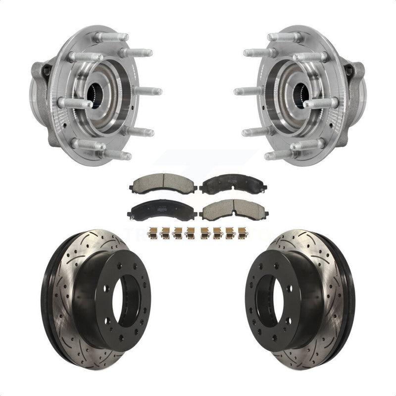 Transit Auto KBB-131393 Wheel Bearing and Hub Assembly for 2020-2023 Chevrolet Silverado 2500 HD, Chevrolet Silverado 3500 HD, GMC Sierra 2500 HD & more - Front product image