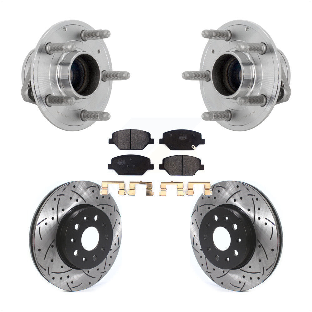 Transit Auto KBB-131394 Wheel Bearing and Hub Assembly for 2016-2020 Chevrolet Camaro - Front product image