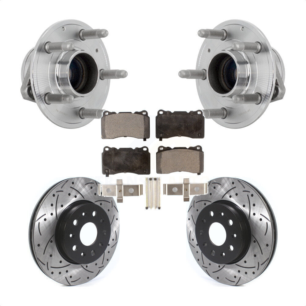 Transit Auto KBB-131395 Wheel Bearing and Hub Assembly for 2015-2022 Chevrolet Camaro, Cadillac CTS, Cadillac CT6 - Front product image